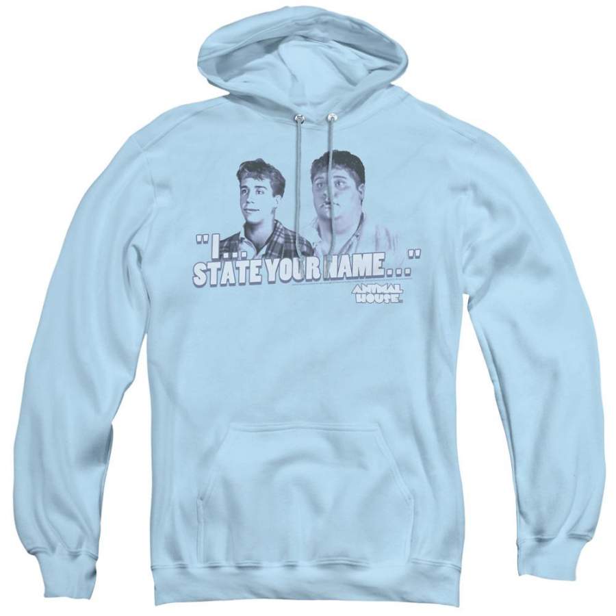 Animal House Pledges Mens Hoodie Light Blue