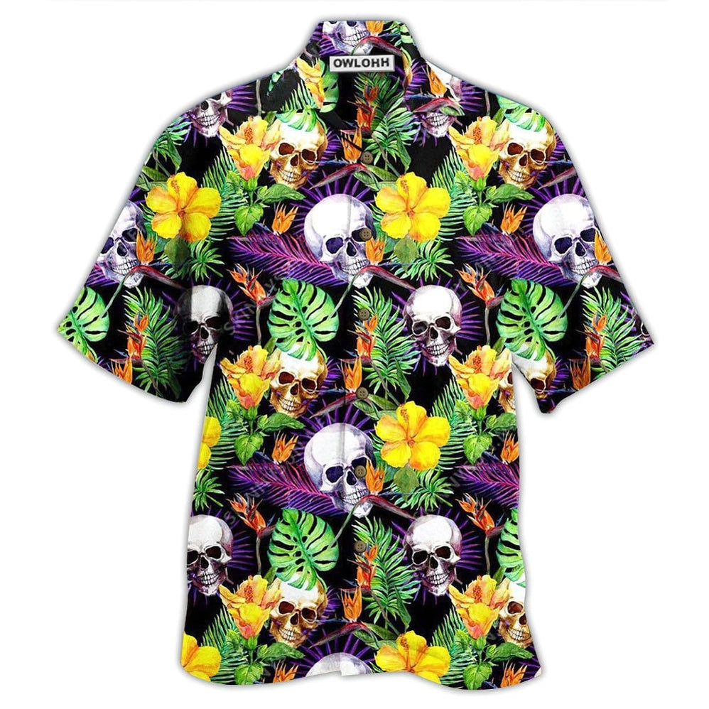 Skull Love Life Happy Hawaii Shirt Ha299