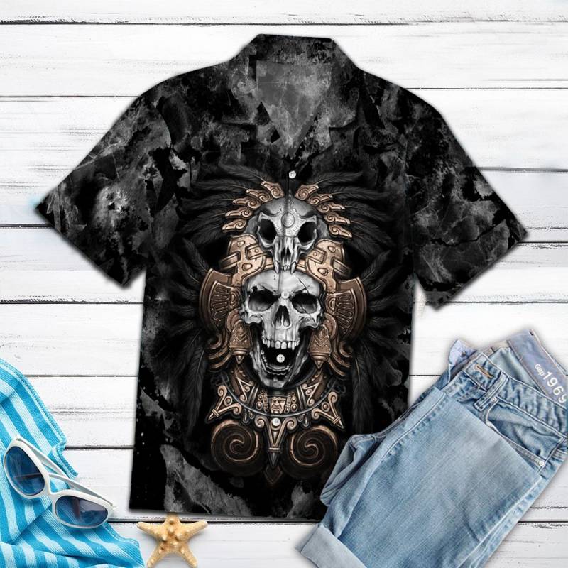 Amazing Skull HT01803 – Hawaiian Shirt