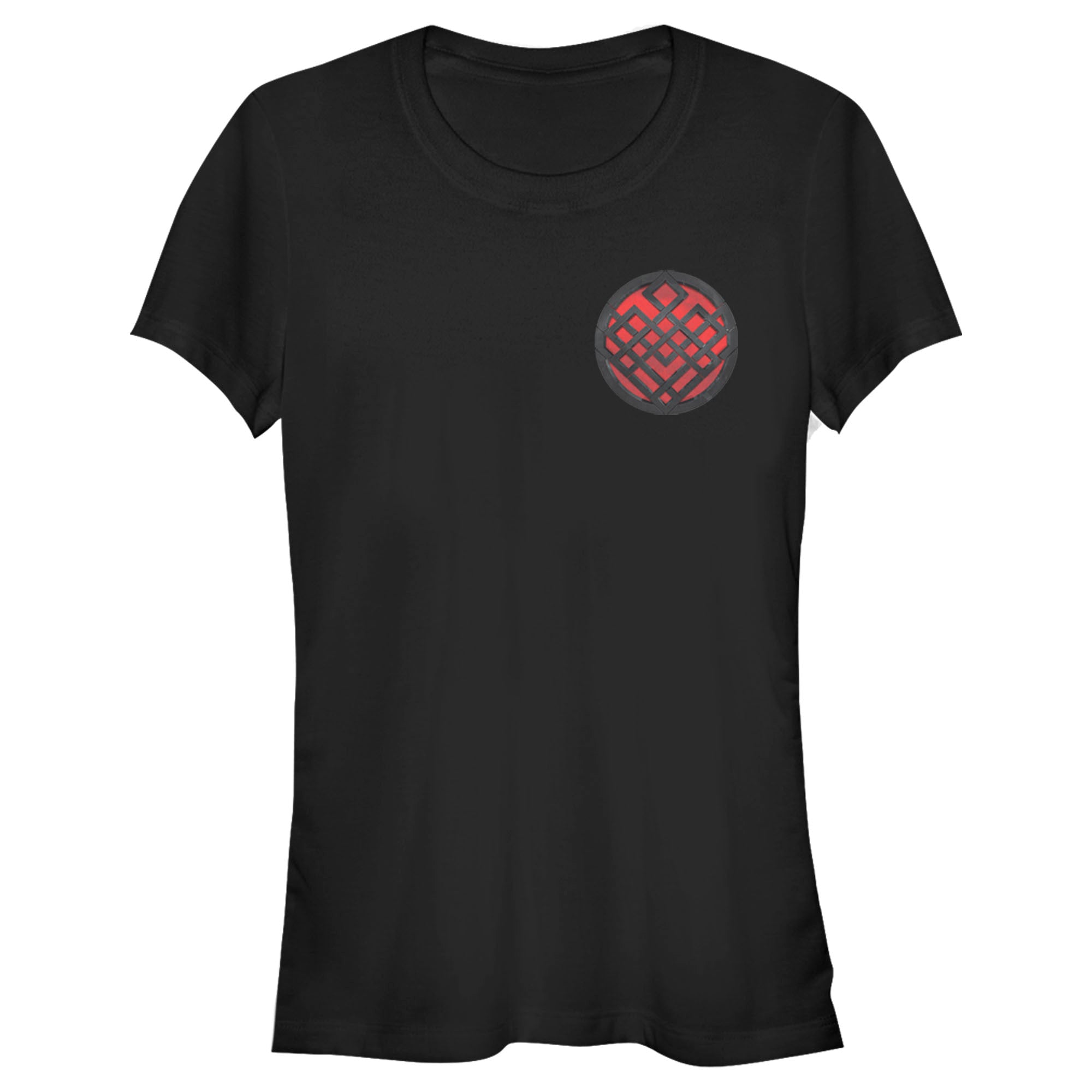 Shang-Chi Junior’S Shang-Chi And The Legend Of The Ten Rings Red Pocket Symbol  T-Shirt