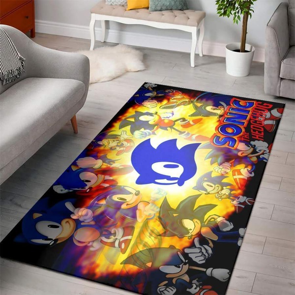 Sonic The Hedgehog FN200204 Gaming Area Rug – Floor Decor The US Decor