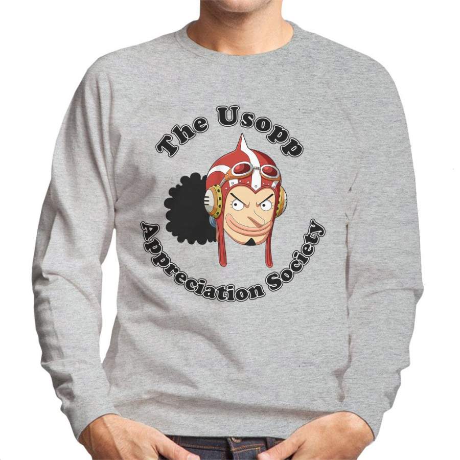 The Usopp Appreciation Society One Piece Men’s Sweatshirt