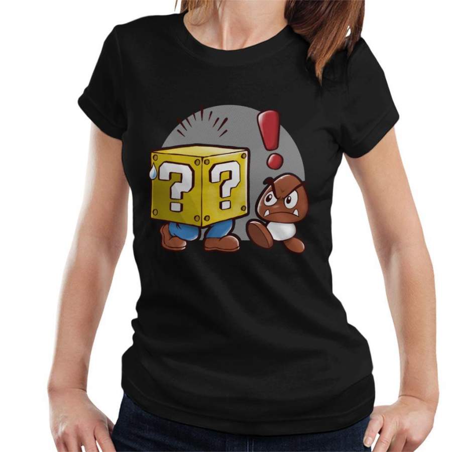 Super Mario Plumber Box Women’s T-Shirt