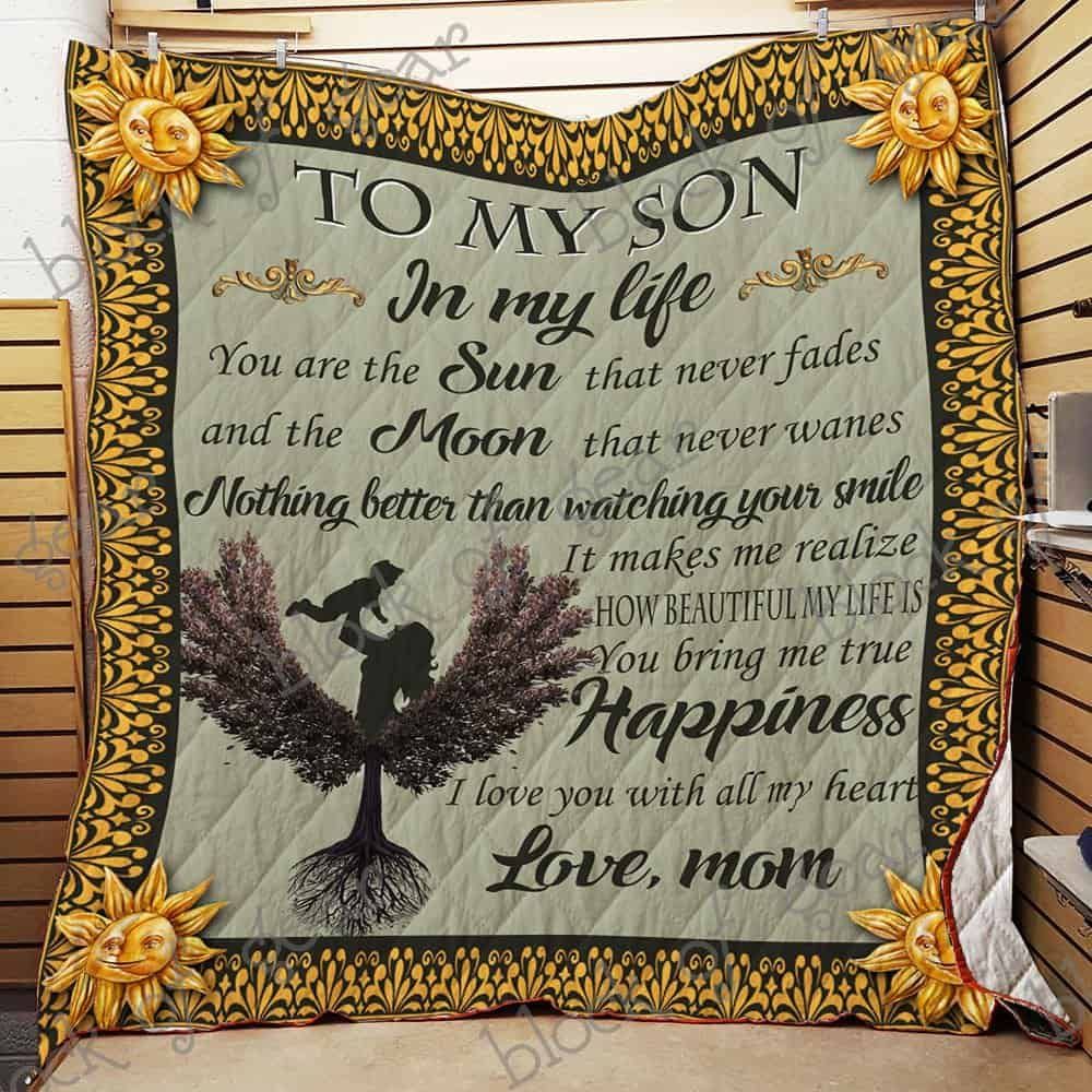 To My Beloved Son Quilt N70