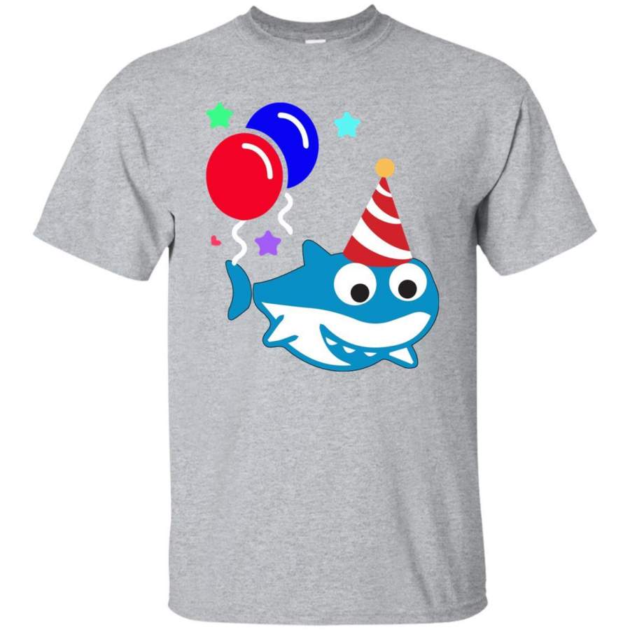 Birthday Shark Doo Doo Song Funny Gift Kid’s T-Shirt