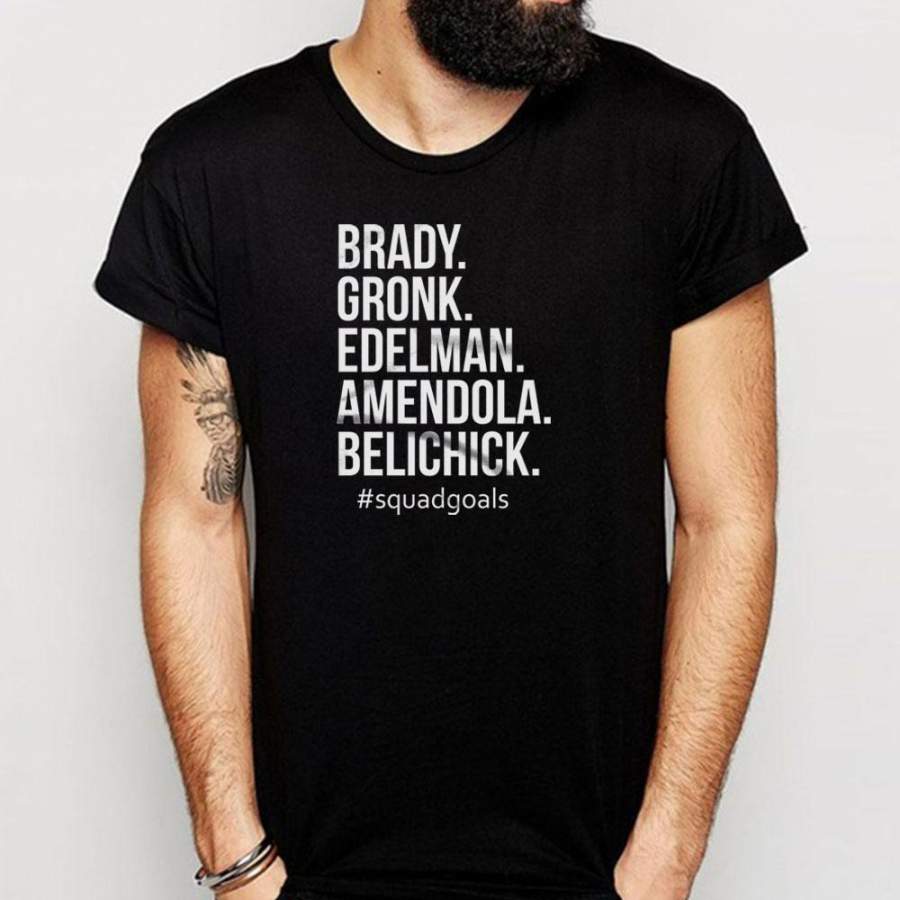 Deflate Gate, Tom Brady, Gronk, Belichick, Edelman New England Patriots Football Men’S T Shirt