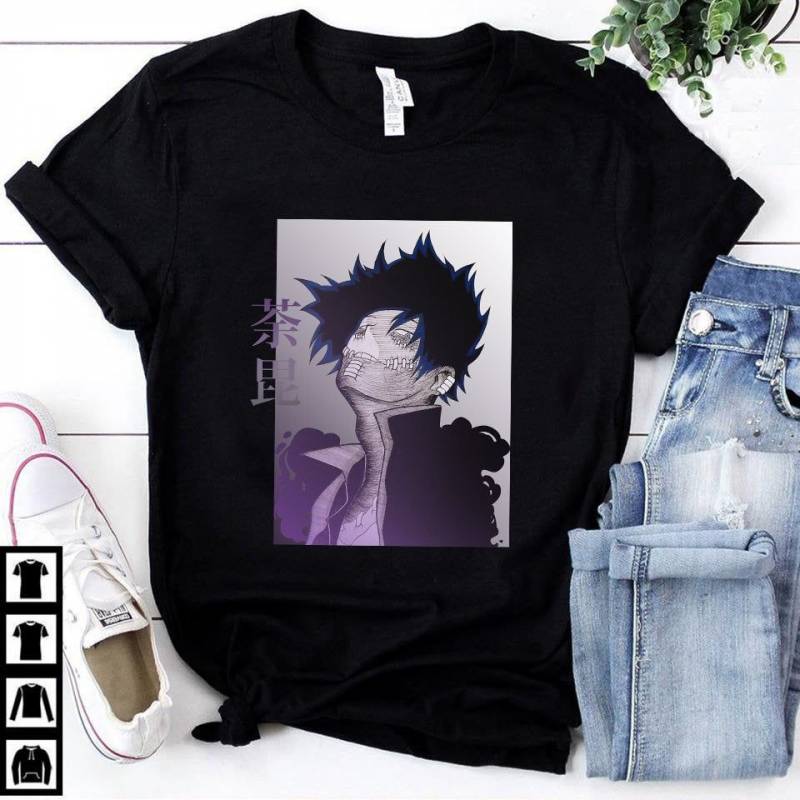 Crushtee Dabi Unisex T Shirt, My Hero Academia, Anime Tee, Boku No Hero Academia Shirt, Anime T shirt, Manga, Grunge, Aesthetic, Todoroki, Deku