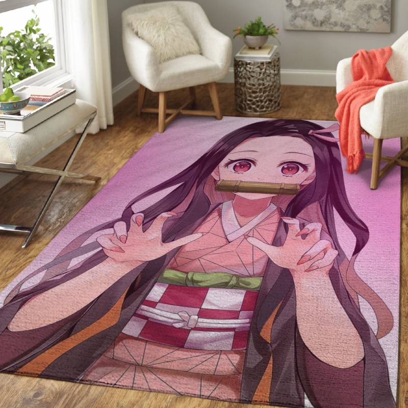 Nezuko Kamado All About Anime Area Rug – Carpet