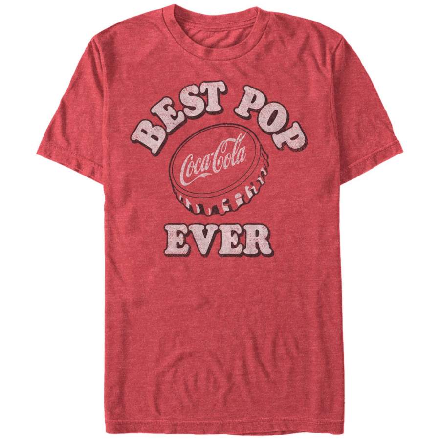 Coca Cola Men’s Father’s Day Best Pop Ever Cap T-Shirt