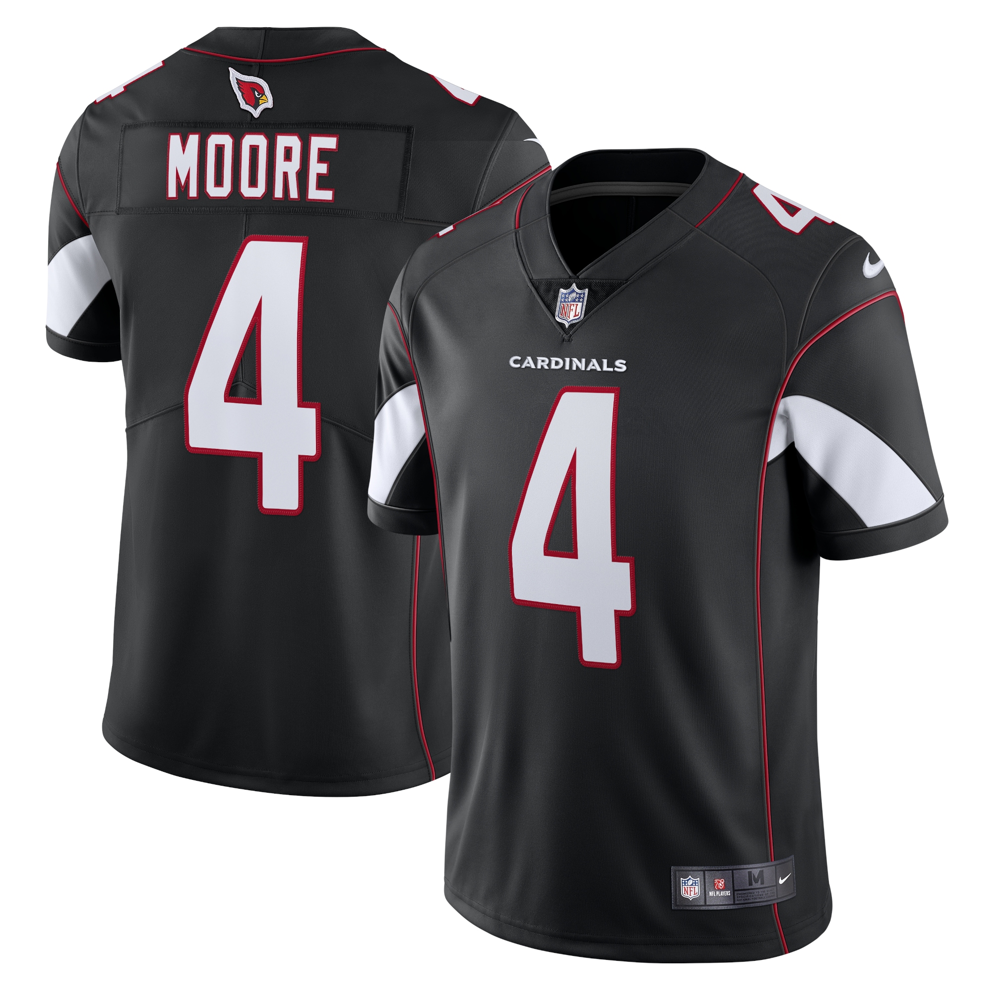 Rondale Moore Arizona Cardinals Alternate Vapor Limited Jersey – Black