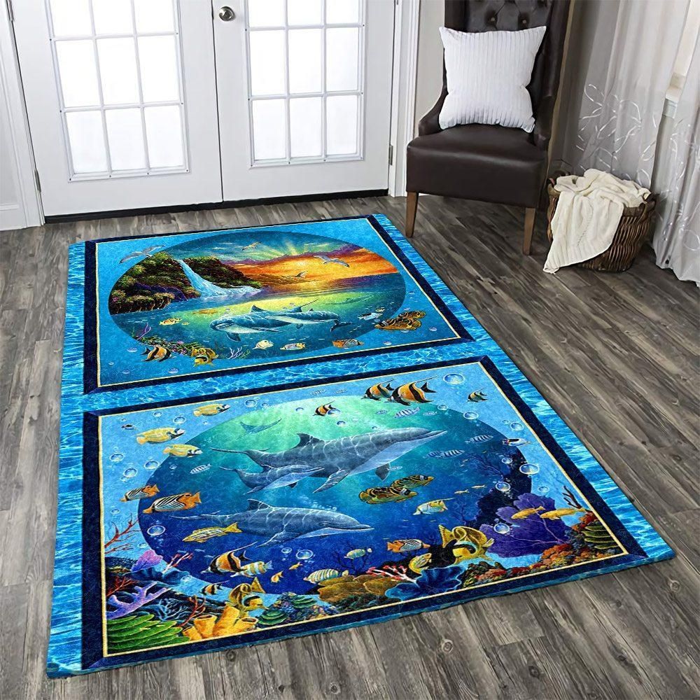 Dolphin Rug, Gifts for Parents