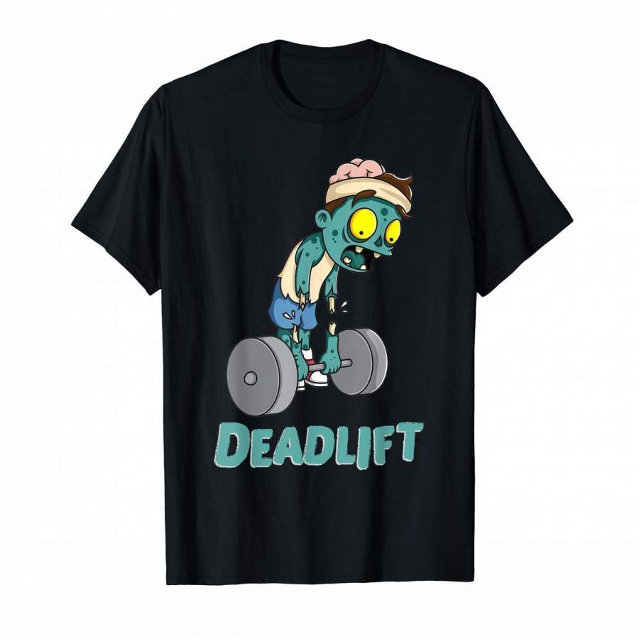 Zombie Workout Shirt Deadlift Gym Fitness Gift For Men Women