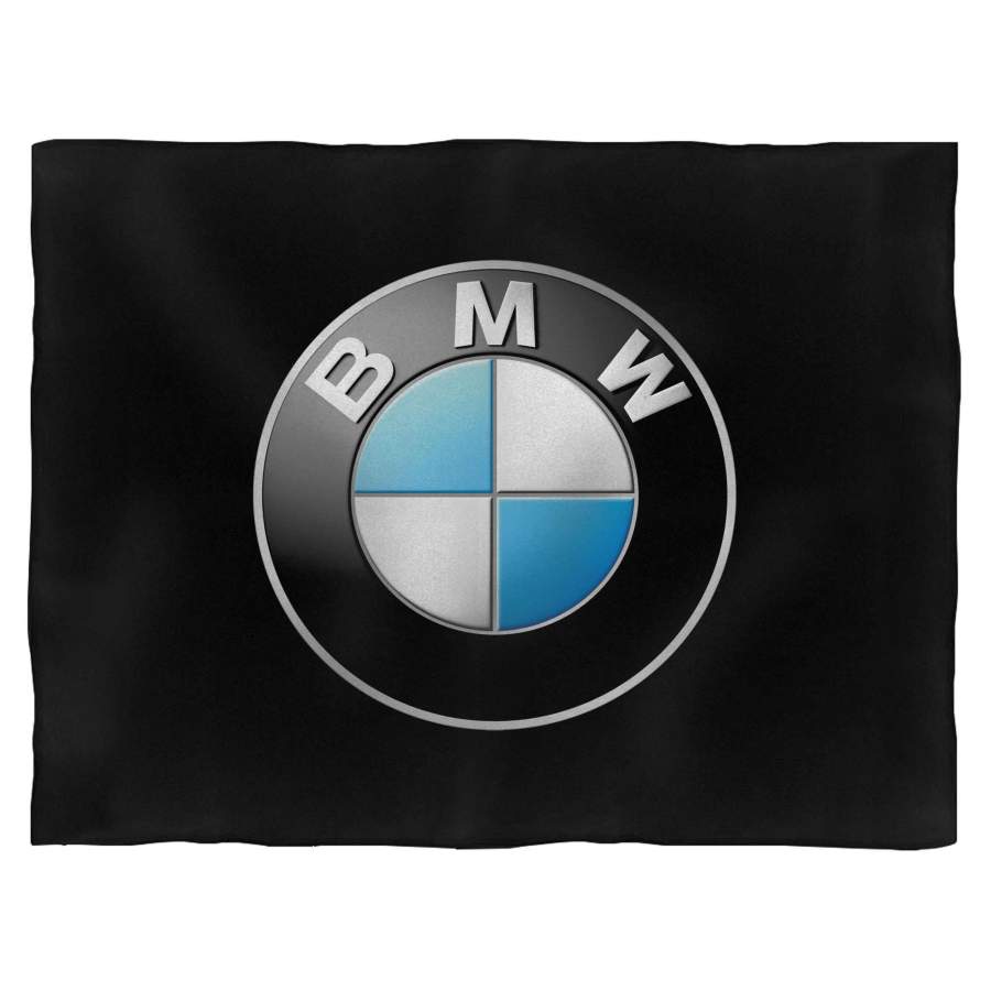 Bmw Color Emblem Logo Blanket