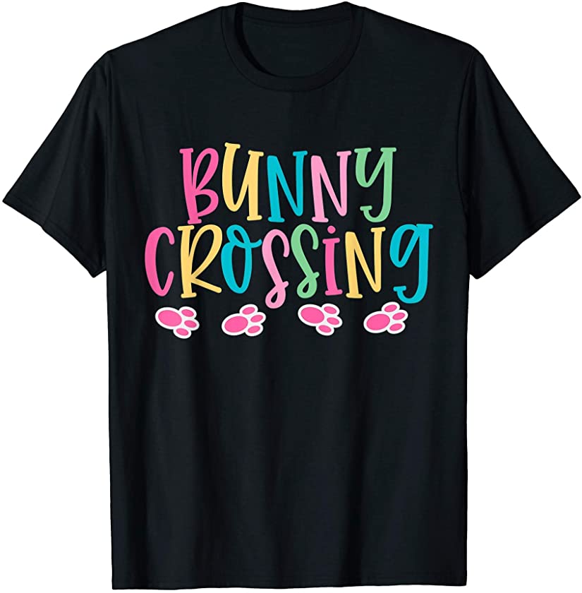 Easter Bunny Basket Eggs Hunting Girls Boys Kids T-Shirt