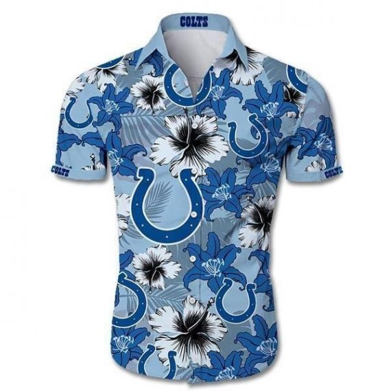 Best Indianapolis Colts Hawaii Short Sleeves Shirt For Big Fans Ha75362