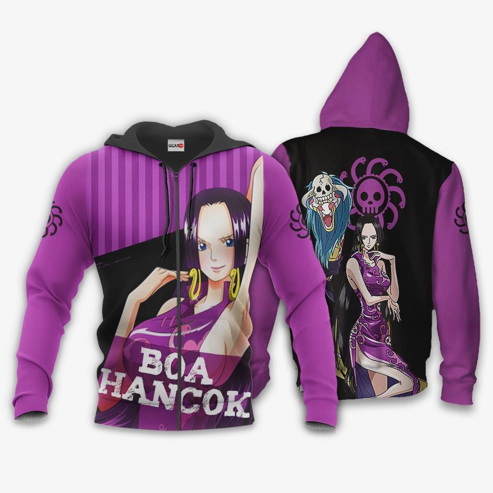 Boa Hancok Hoodie One Piece Anime Shirts