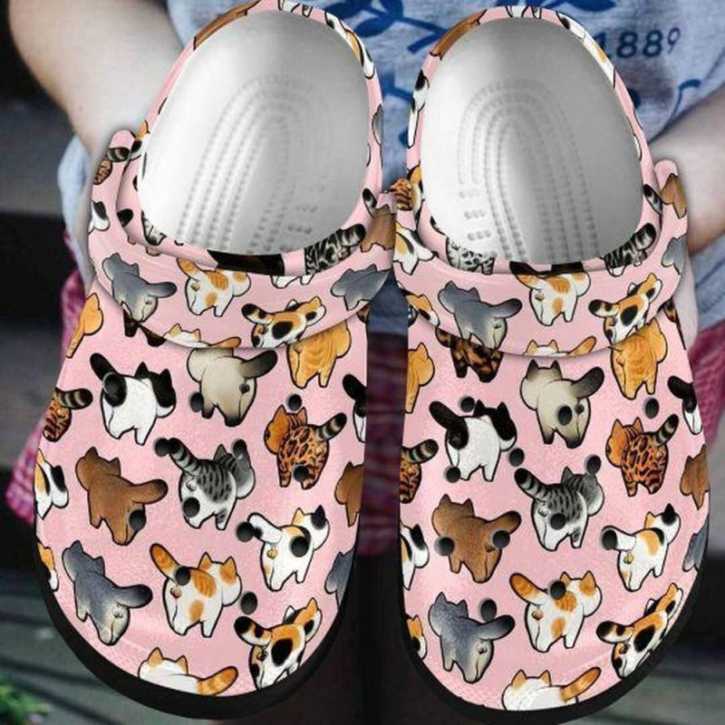 Funny Team Cat Personalized Gift For Lover Rubber clog Shoes Comfy Footwear