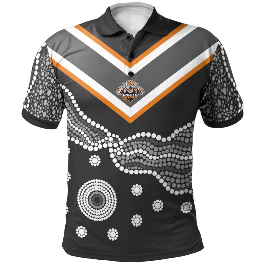 Wests Tigers Indigenous Polo Shirt Personalized NRL 2020