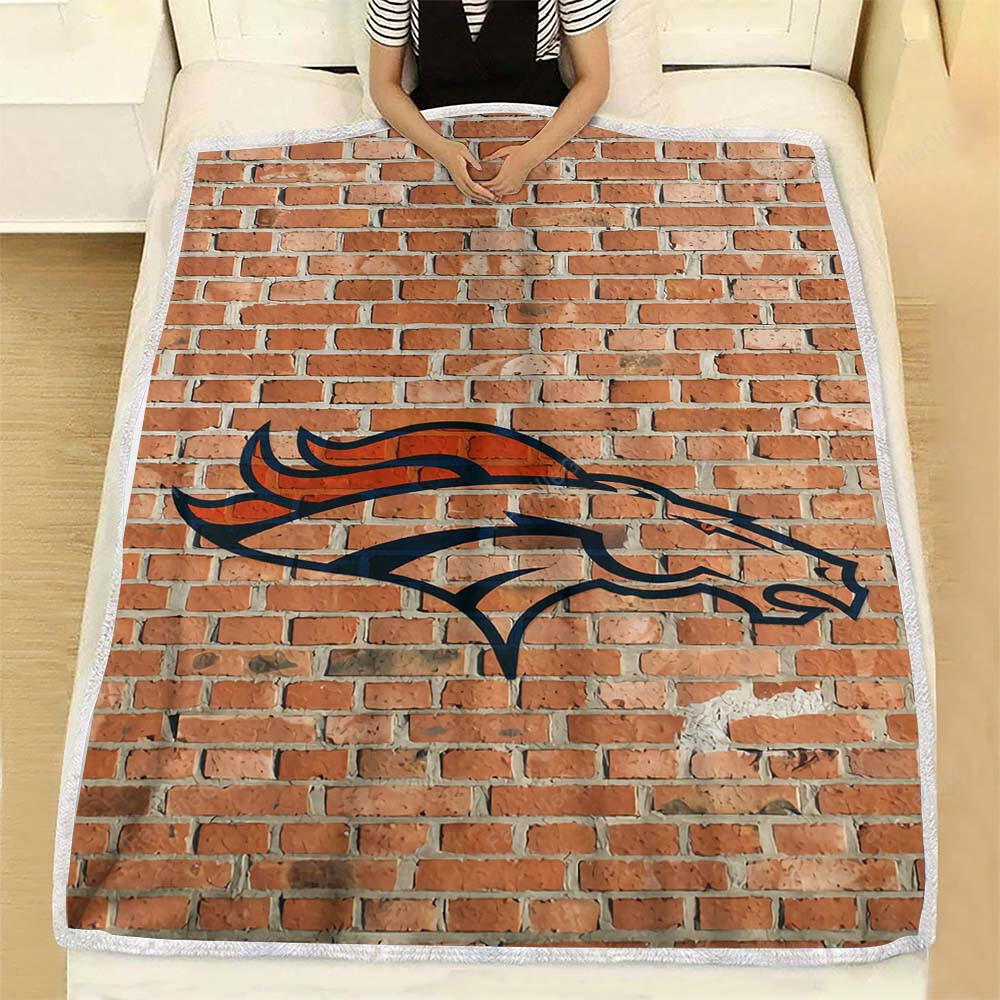 Denver Broncos Fleece Blanket – Colorado Soft Blanket, Warm Blanket