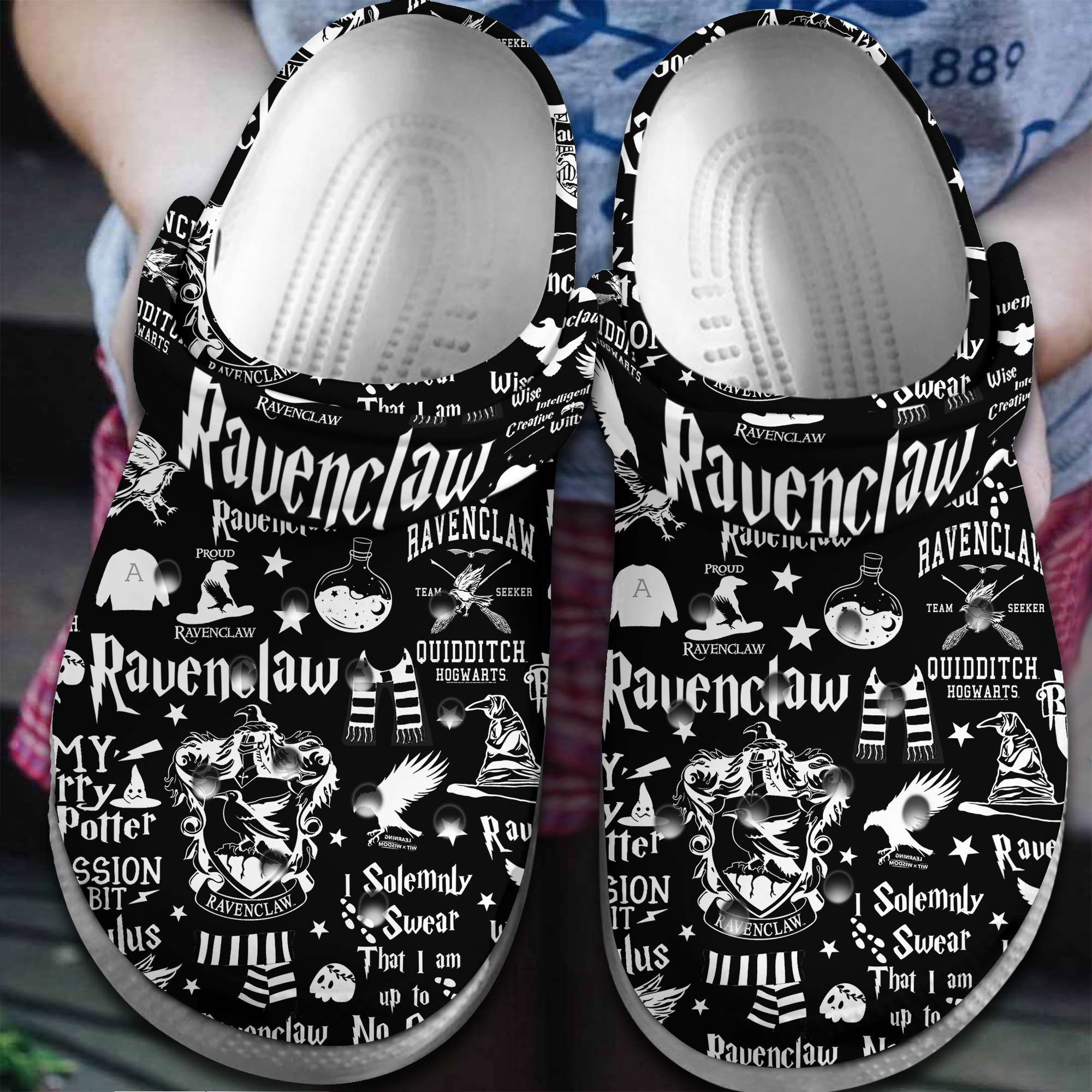 Ravenclaw Harry Potter Movie Crocss Clogs For Men Women And Kid 0D5Cdmru-3