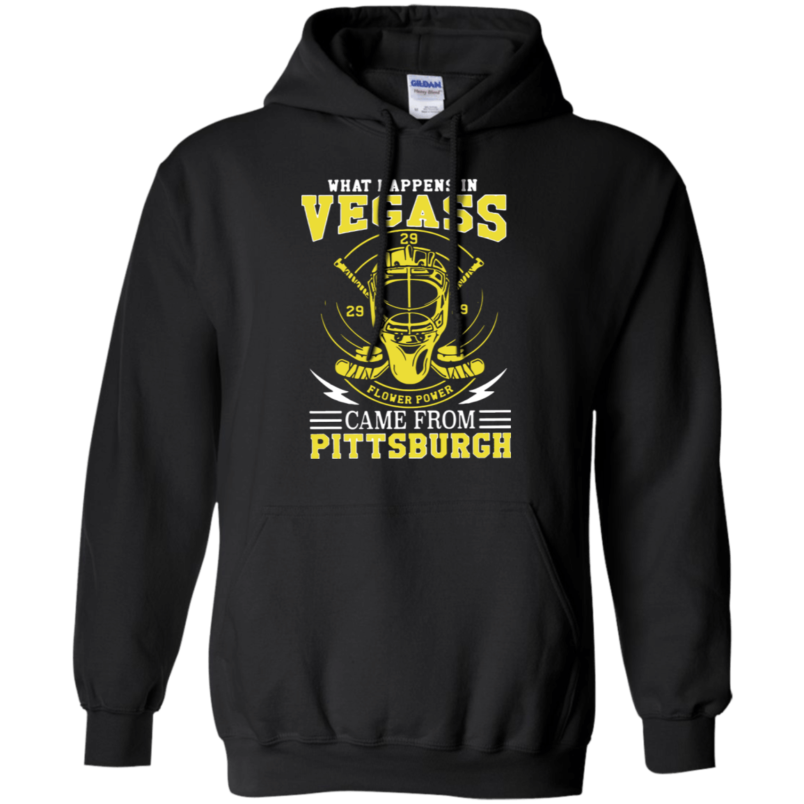 What Happens In Vegas Flower Power Came From Pittsburgh Shirt Hoodie