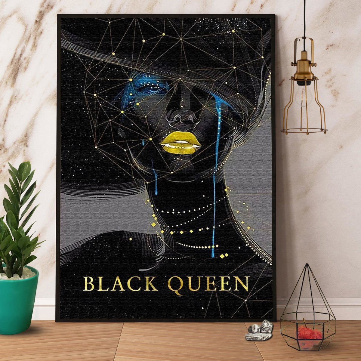 Black Queen Paper Poster No Frame