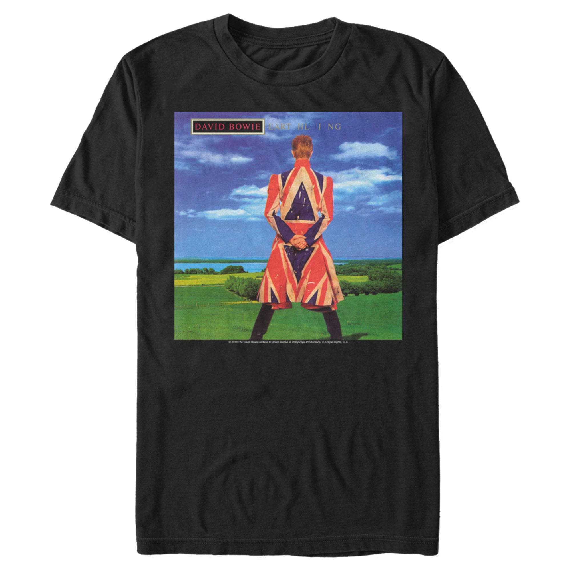 David Bowie Men’S Earthling  T-Shirt