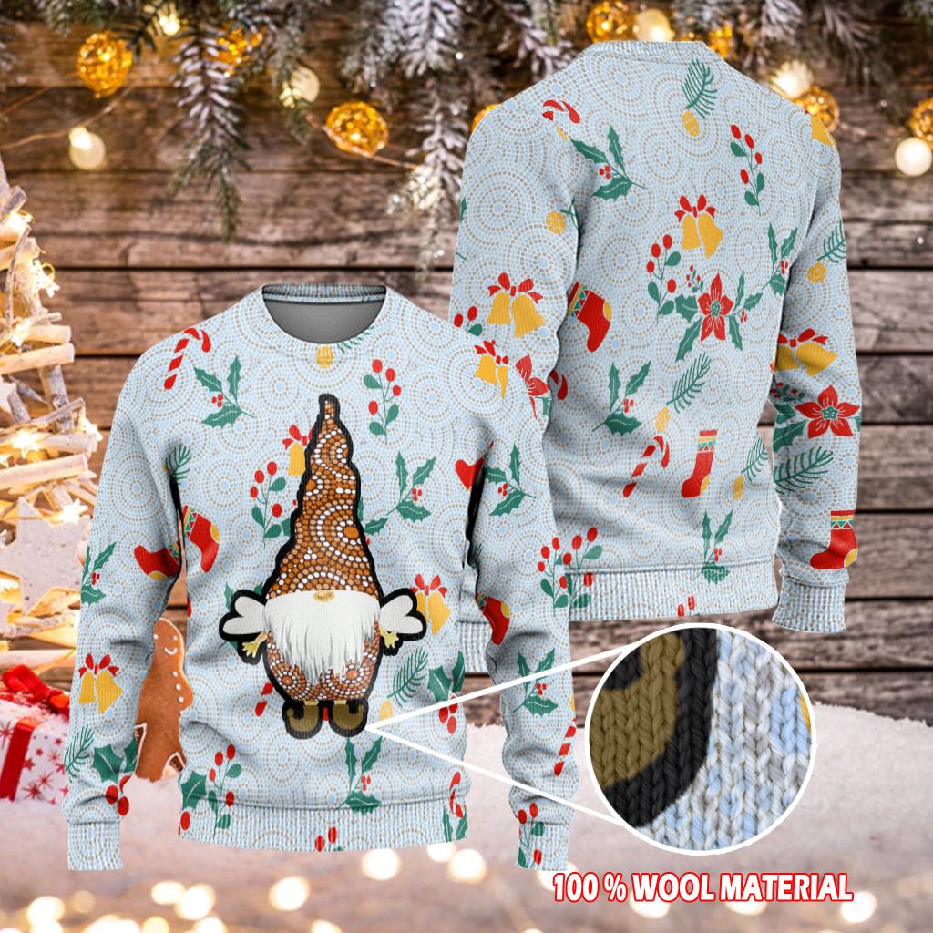 Aboriginal Gnome Ugly Sweaters HT091107