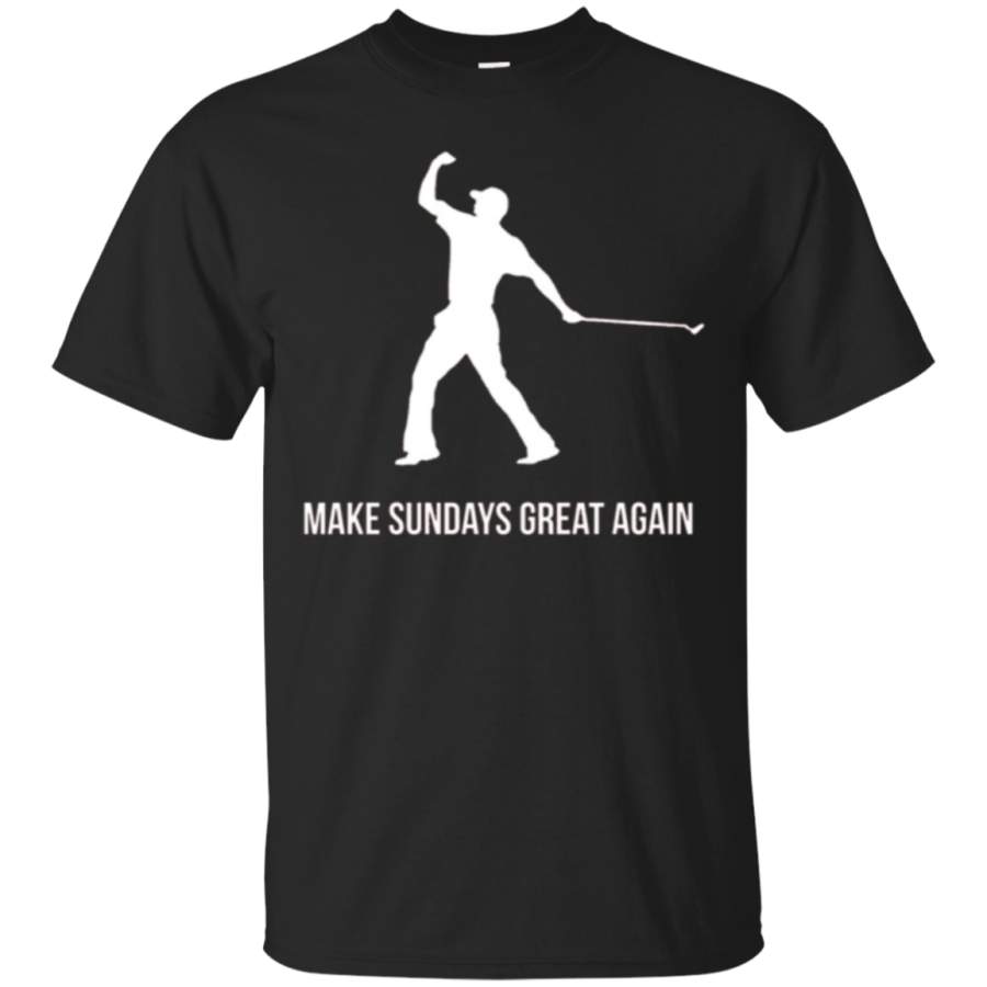 AGR Make Sundays Great Again Tiger Woods Masters Golf T shirt