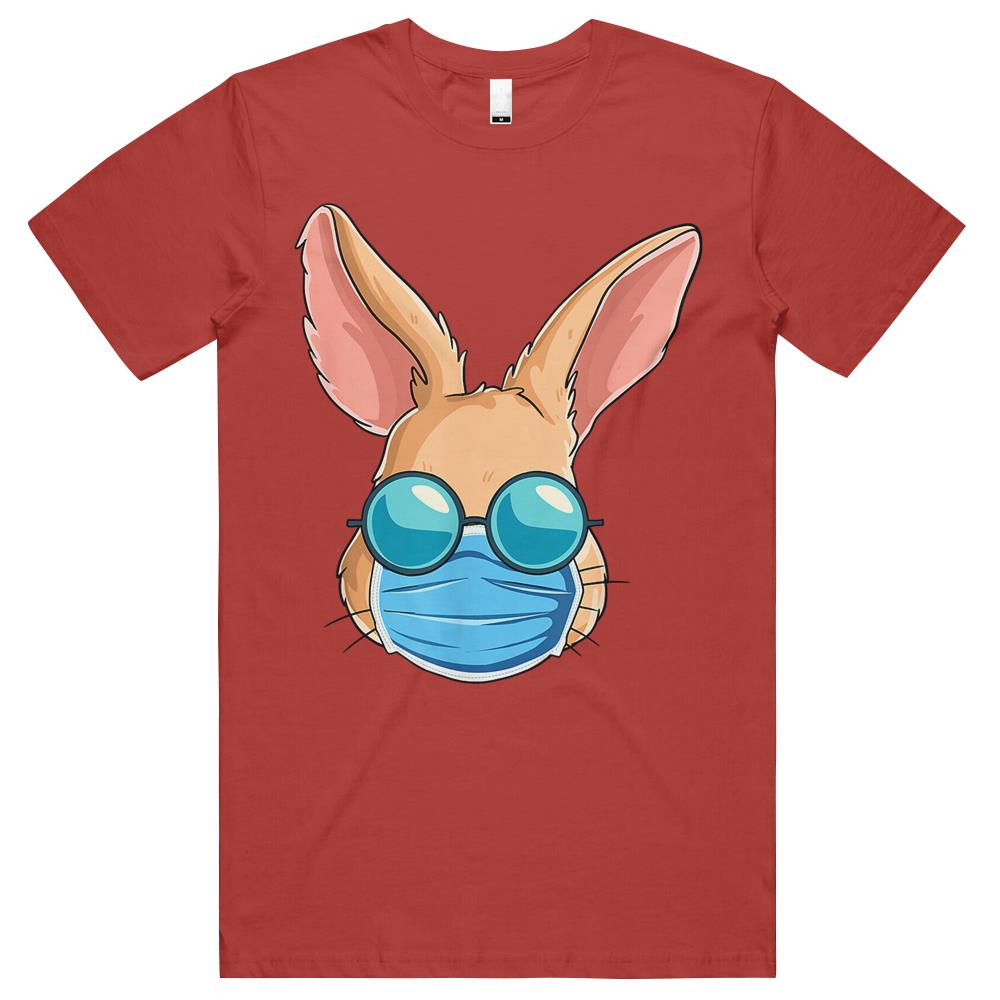 Bunny In A Mask Easter Day 2021 Eggs Hunt Gift T Shirts