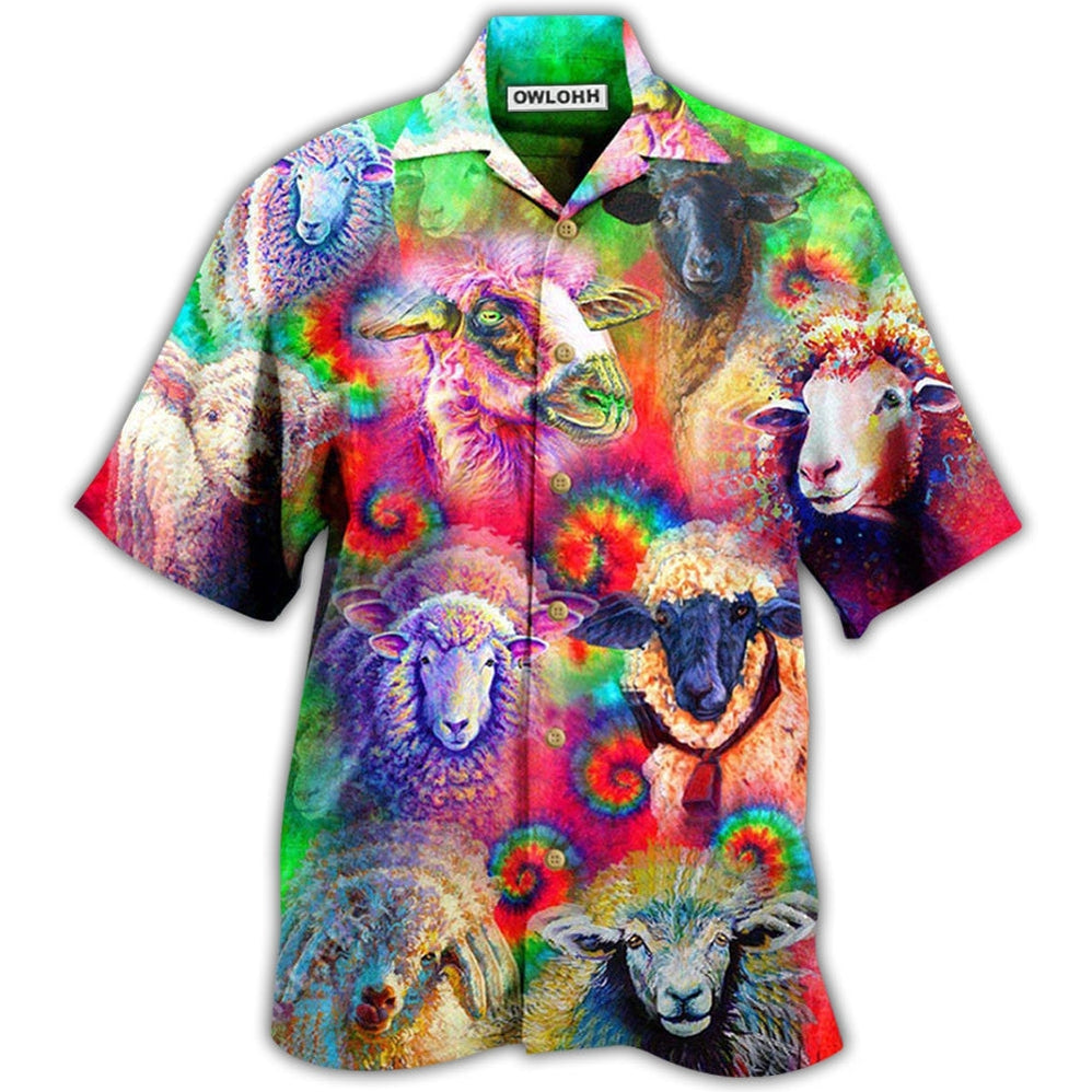 Sheep Animals Colorful Sheeps Hawaii Shirt Ha40076