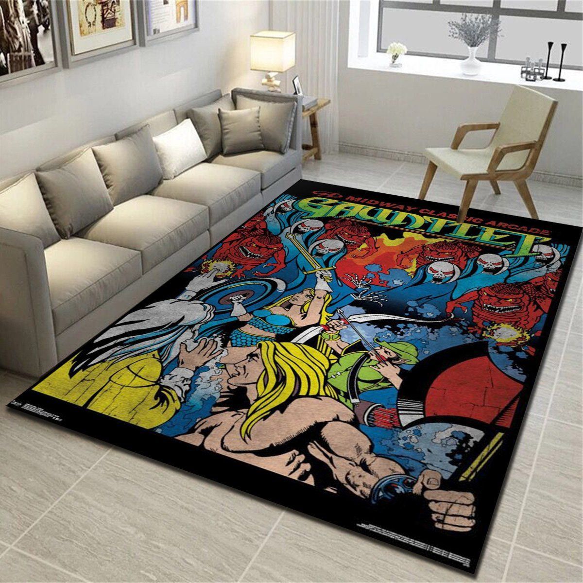 Midway Games Gauntlet Cabinet Design Rugs, Living Room Bedroom Carpet