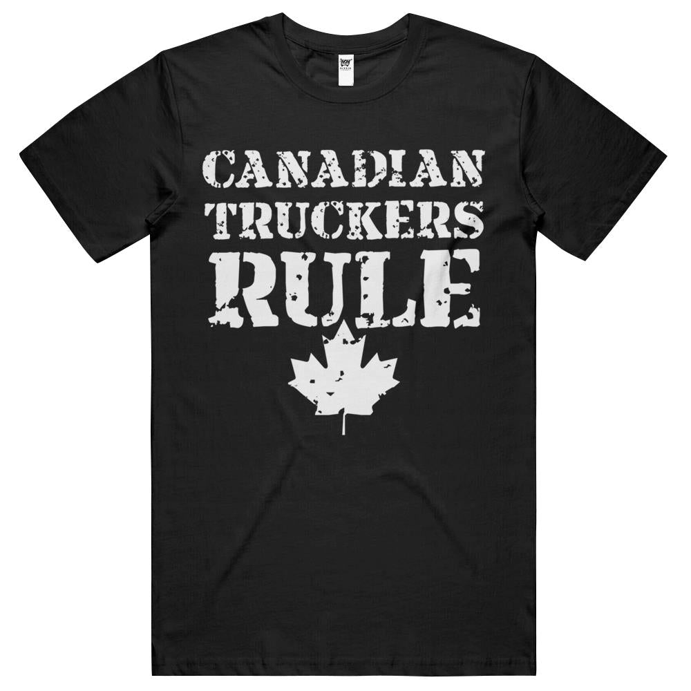 Canadian Truckers Rule T Shirts