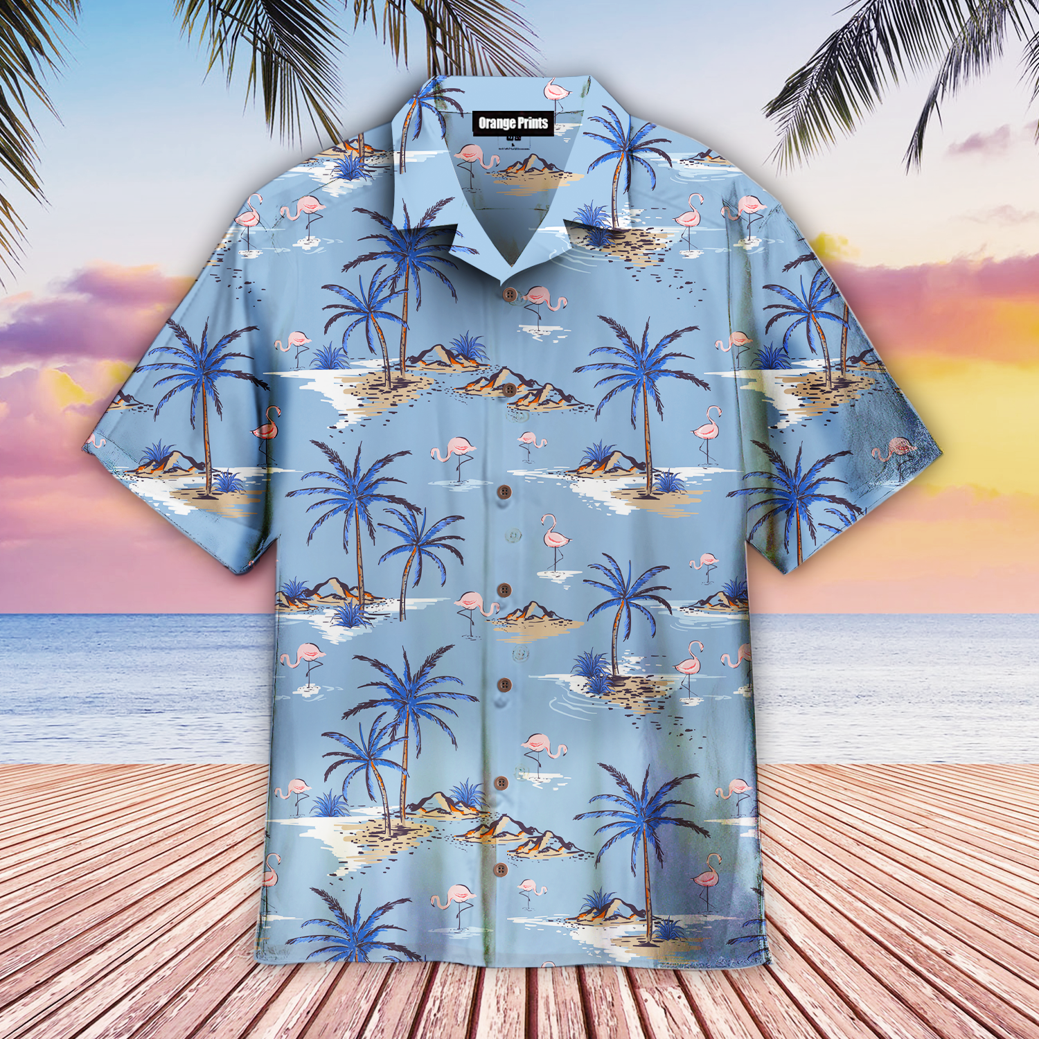 Blue Summer Beautiful Island Hawaii Shirt For Men Women Ha110007