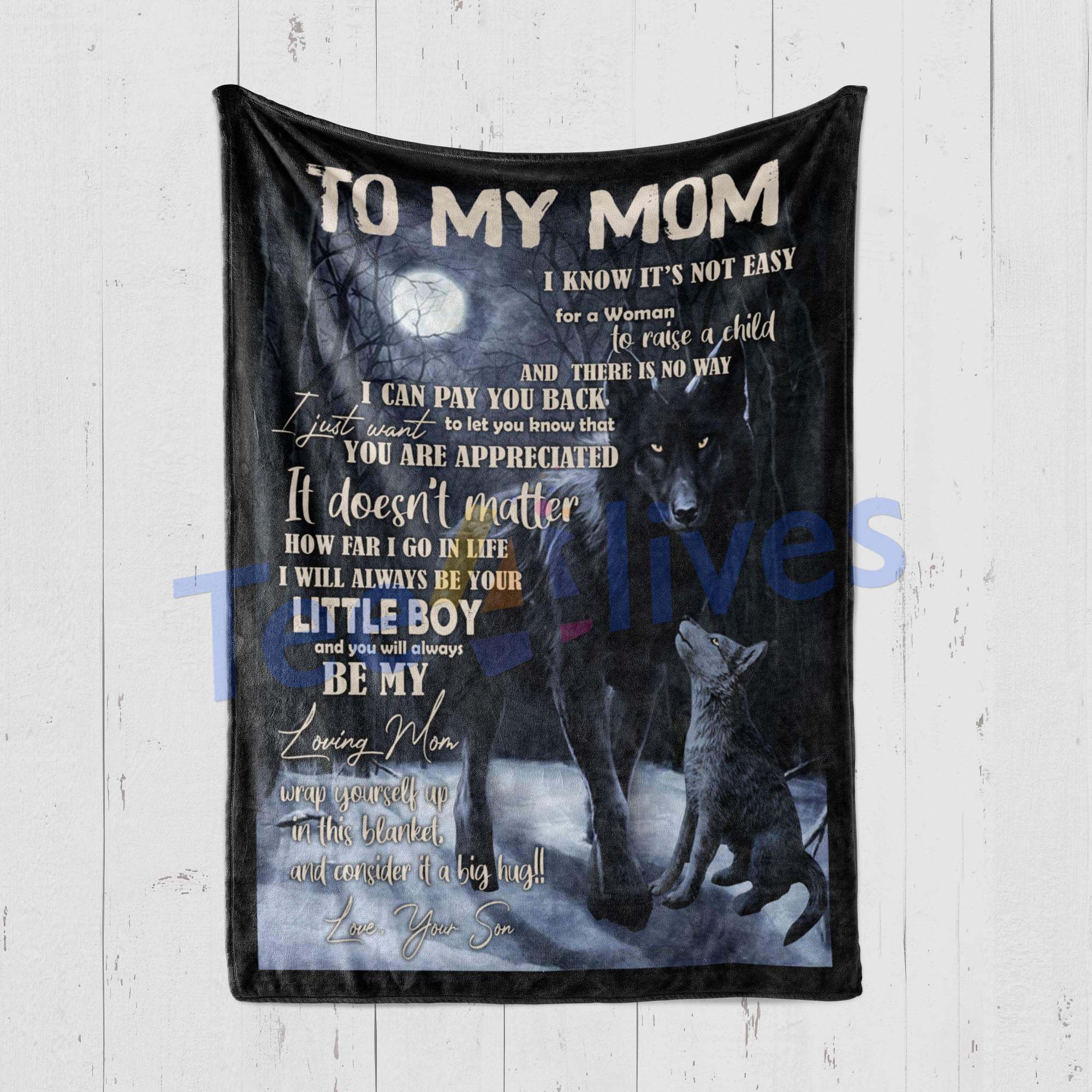 To My Mom I Just Want To Let You Know Fleece Blanket – Quilt Blanket, Mother’S Day Gift, Gift From Son To Mom, Home Decor Bedding Couch Sofa Soft And Comfy Cozy