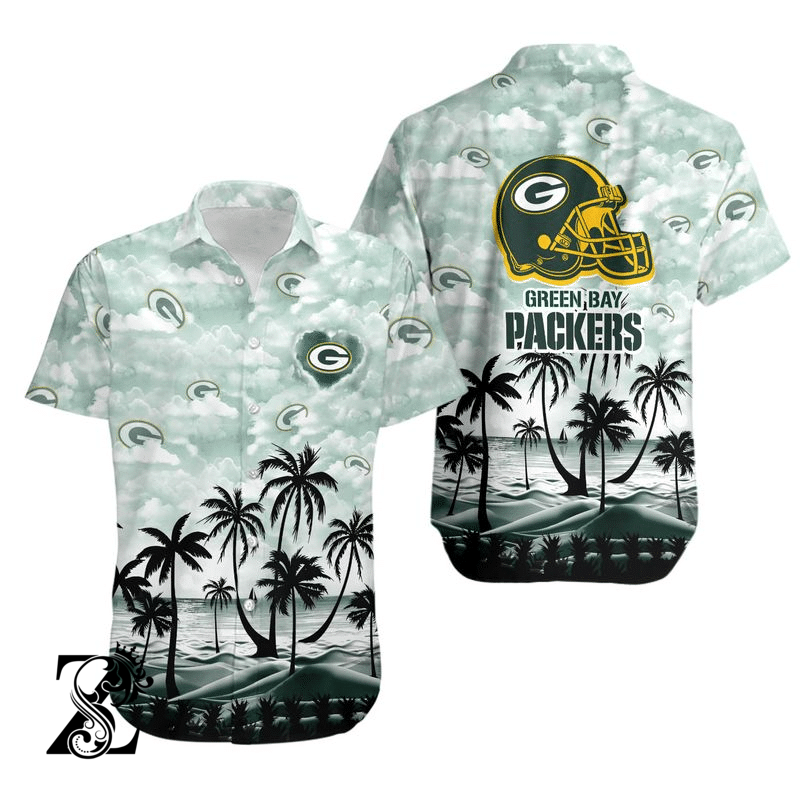 Qh0013 Green Bay Packers Hawaiian Shirt