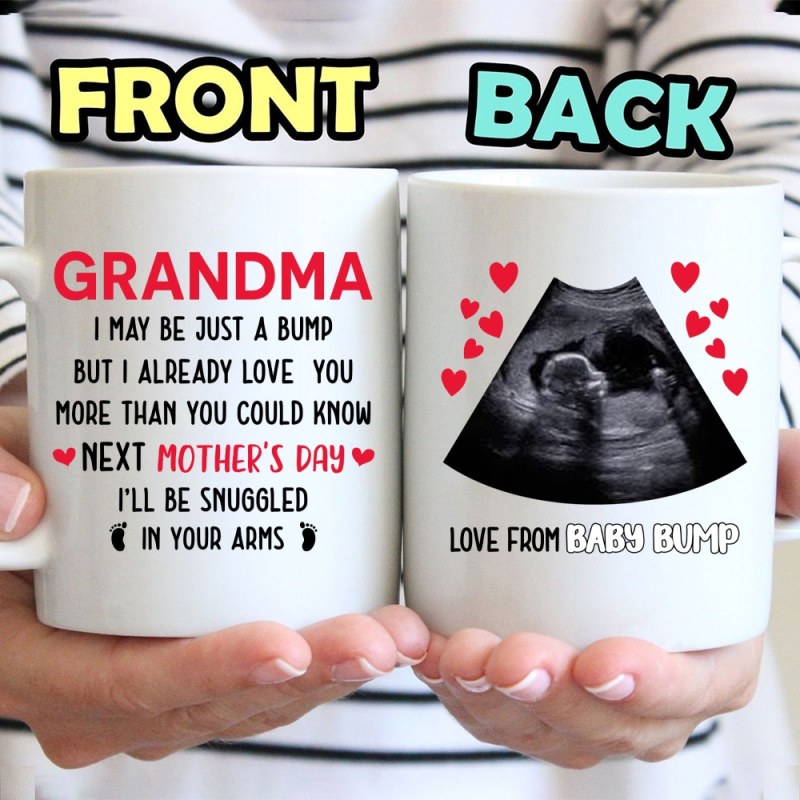 Already Love You – Personalized Grandma Sonogram Mother’S Day Gift Mug