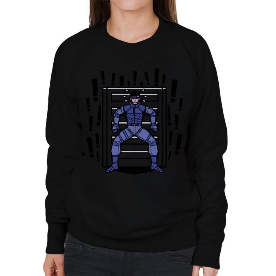 Alert Snake Metal Gear Solid Women’s Sweatshirt