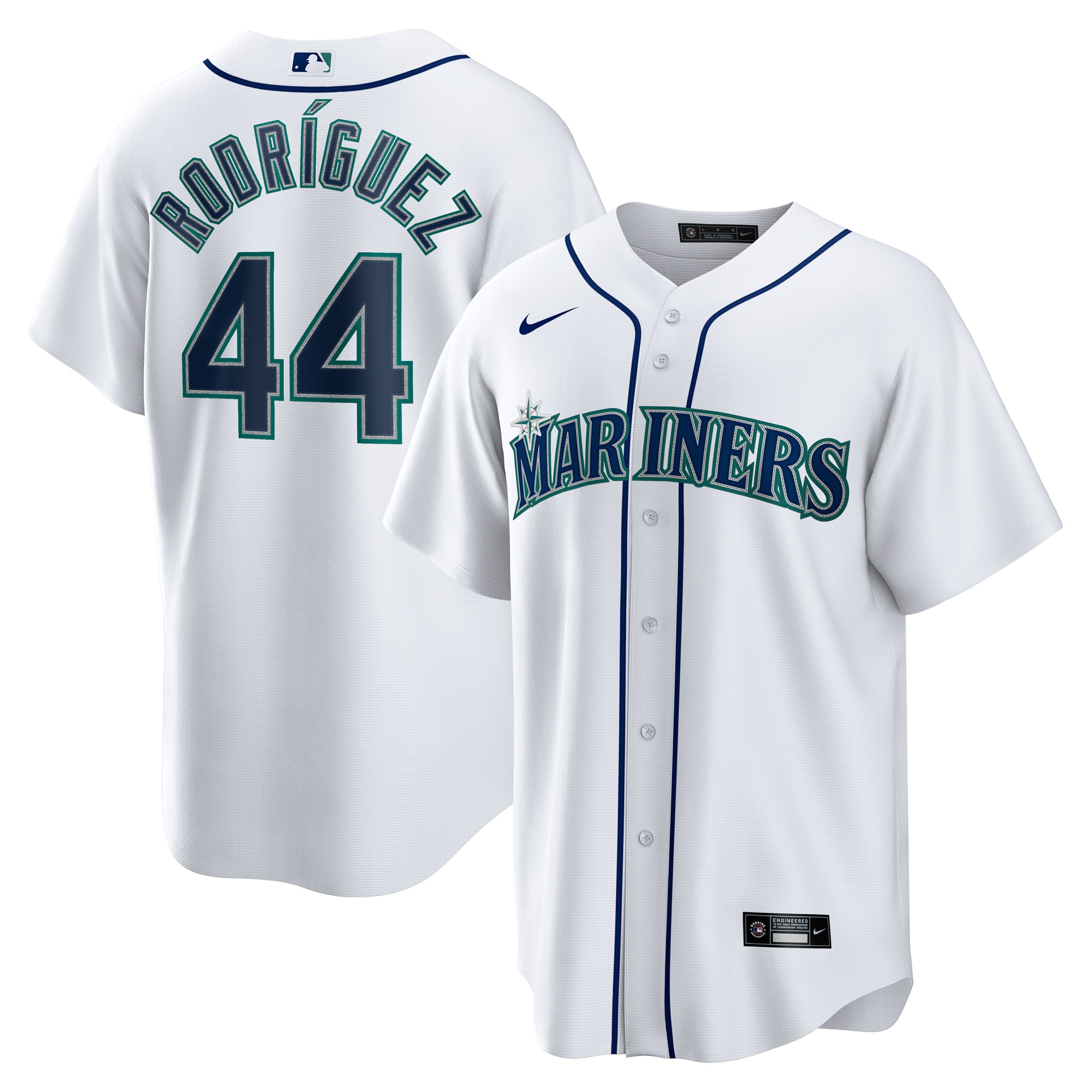 Julio Rodriguez Seattle Mariners Home Replica Player Jersey – White