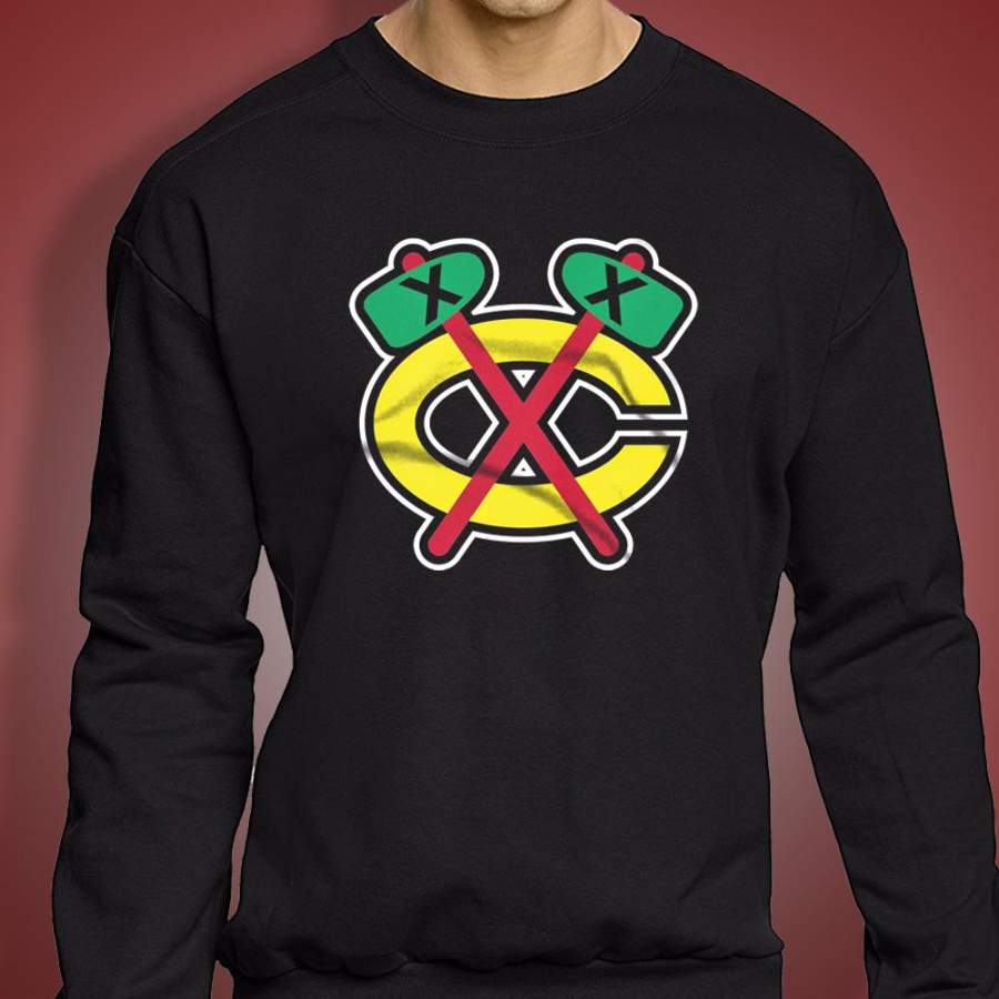 Chicago Blackhawks Logo Men’S Sweatshirt