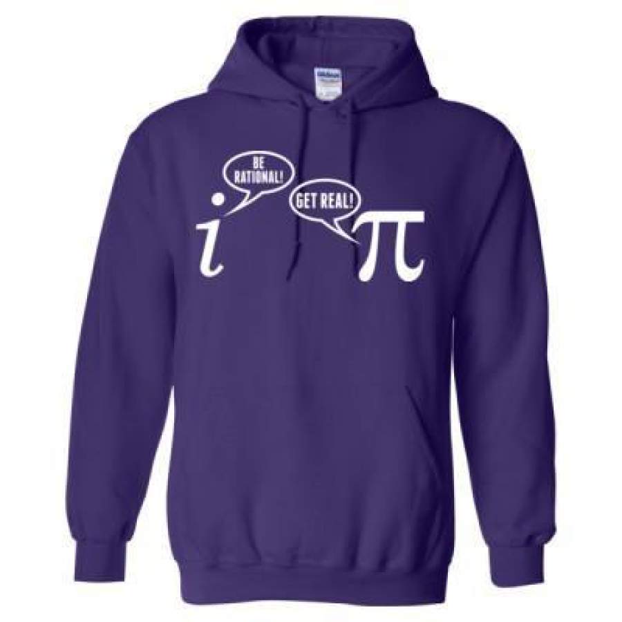 AGR Pi Math Be Rational Get Real – Heavy Blend™ Hooded Sweatshirt