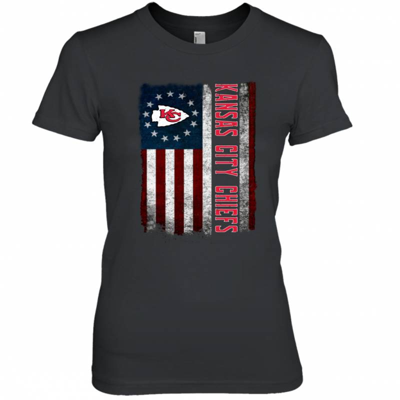 Kansas City Chiefs Betsy Ross Flag Women Tee