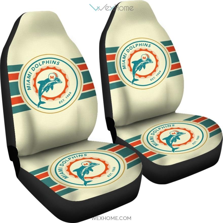 Miami Dolphins Football Car Seat Covers Miami Dolphins Est 1966