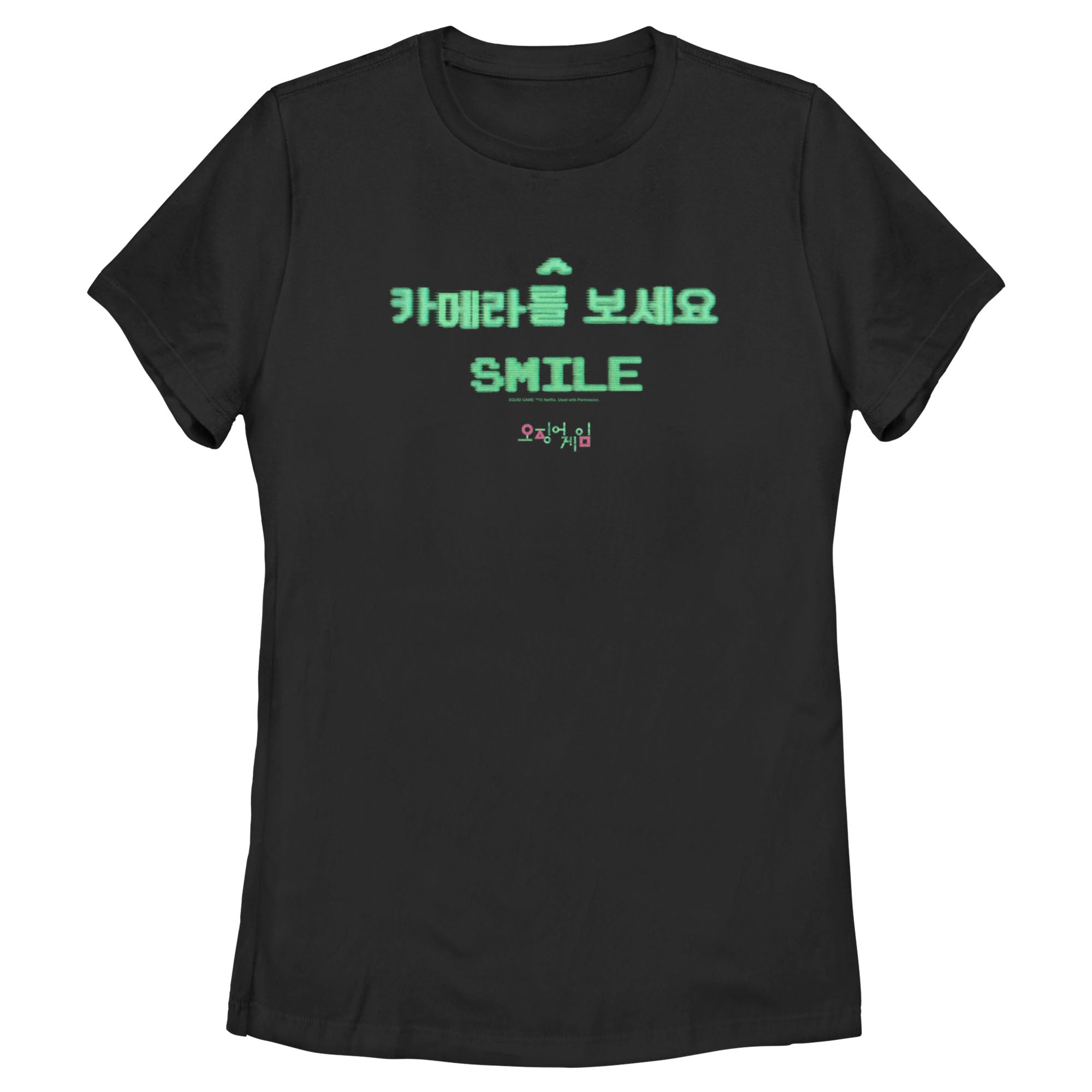 Squid Game Women’S Smile  T-Shirt