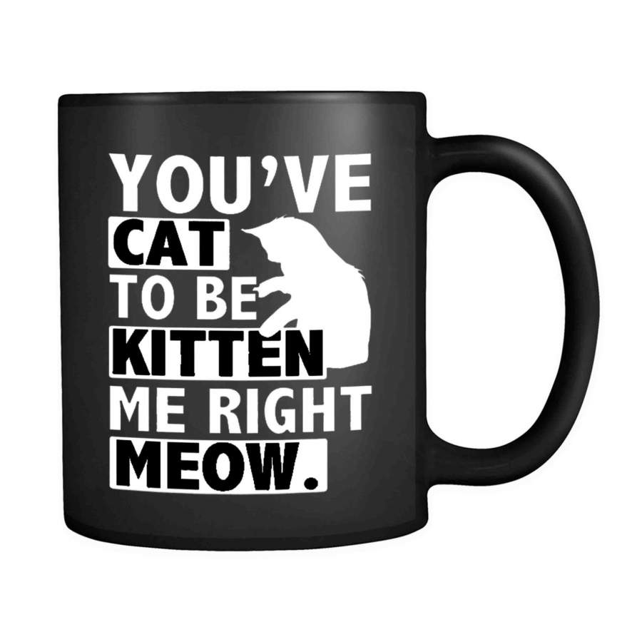 kitten me right meow 11oz Mug