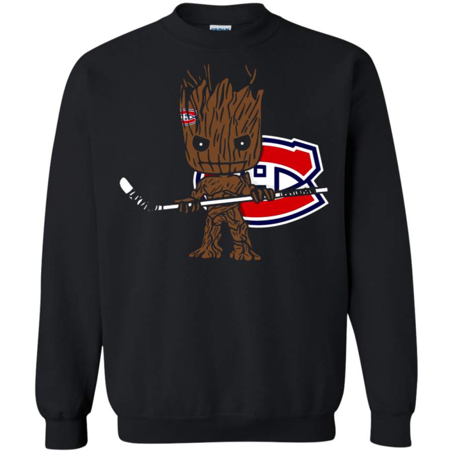 AGR Groot I Am Ice Hockey Player Team Montreal Canadiens Sweatshirt