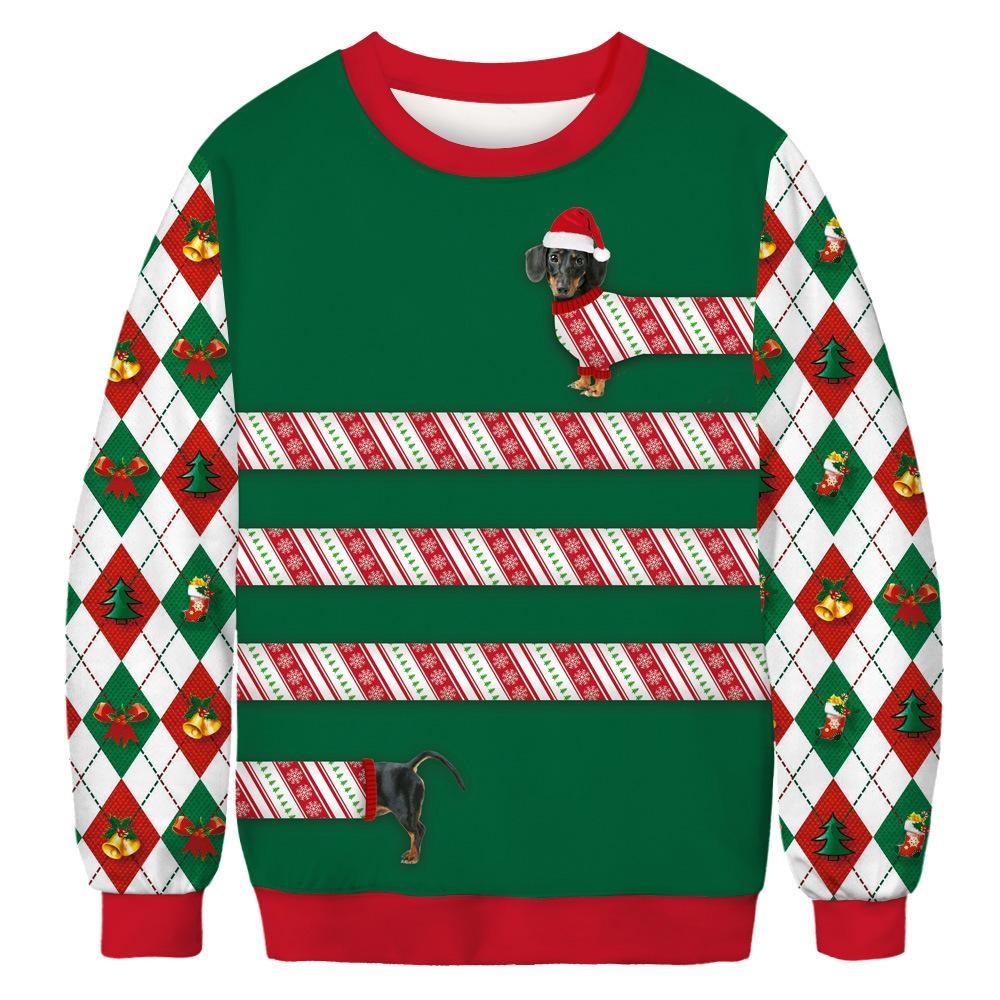 Dog Merry Christmas Ugly Christmas Sweater | For Men & Women | Adult | Us6252