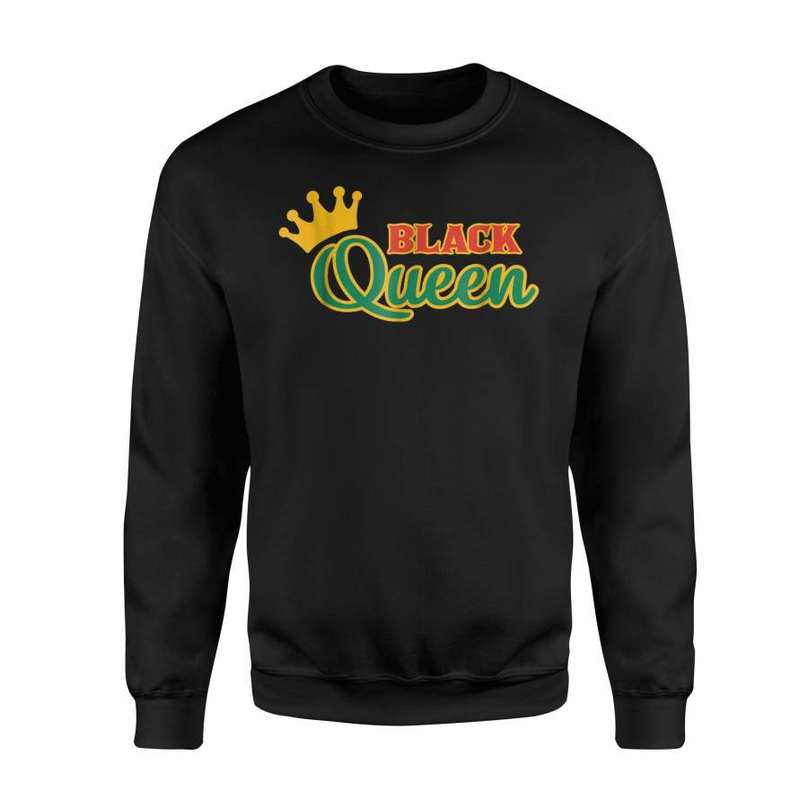 Black Queen African American Pride For Women Sweatshirt