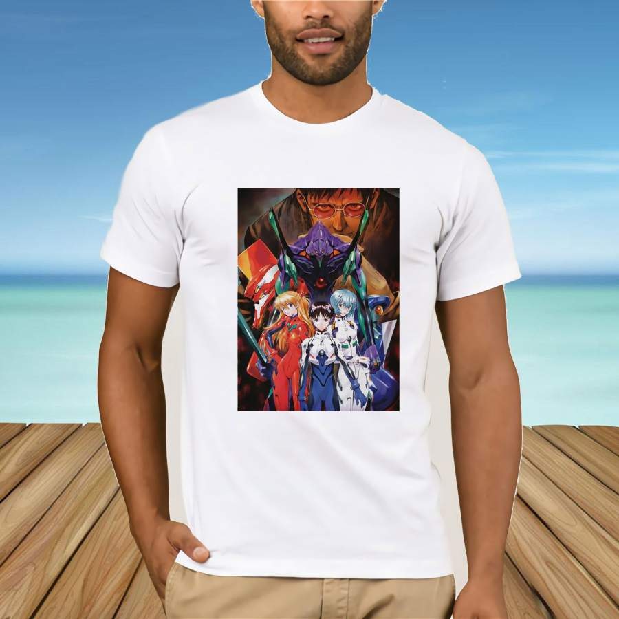 Neon Genesis Evangeline Shinji Ikari Poster Ideal Gift Fashion Tshirt