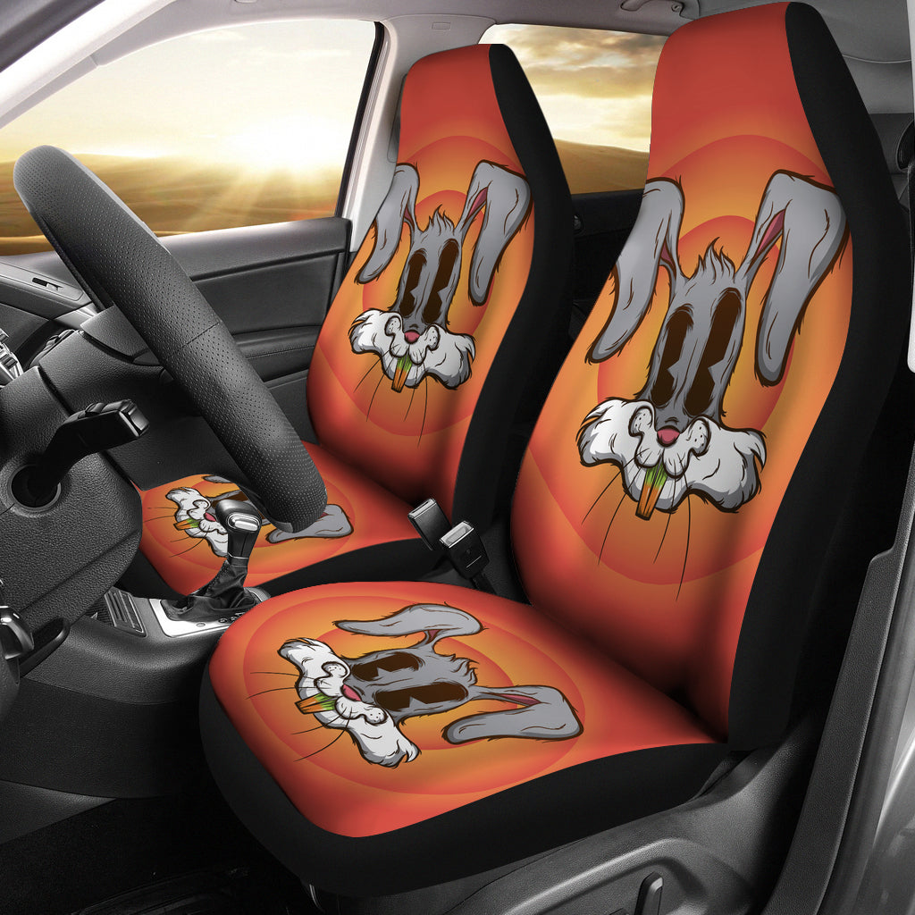 Bugs Bunny Looney Tunes Cartoon Car Seat Covers H200215